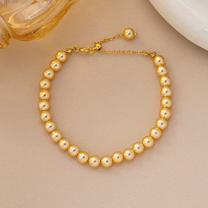 Aurielle Pearl Bead Bracelet