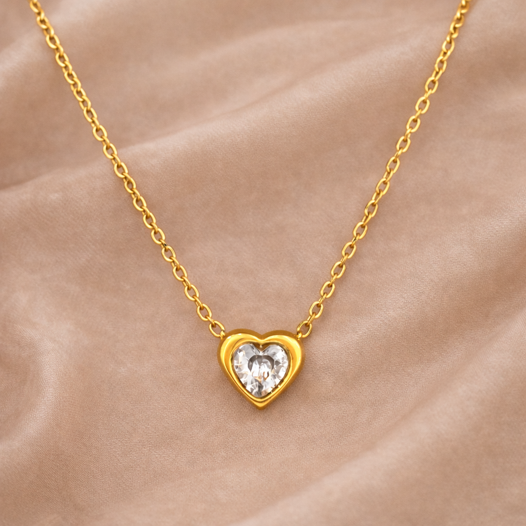 Minimal Gold Pendant Necklace