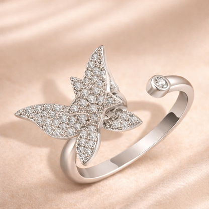 Butterfly Grace Gold Ring