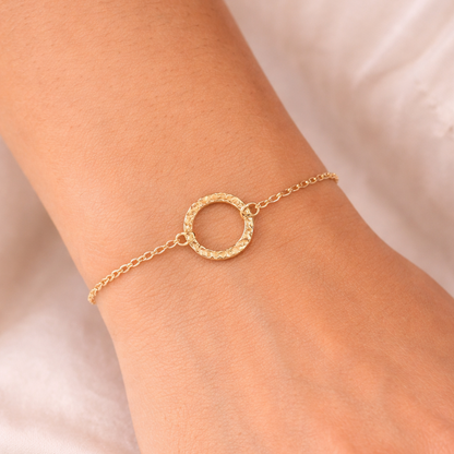 Dalia Gold Hoop Bracelet